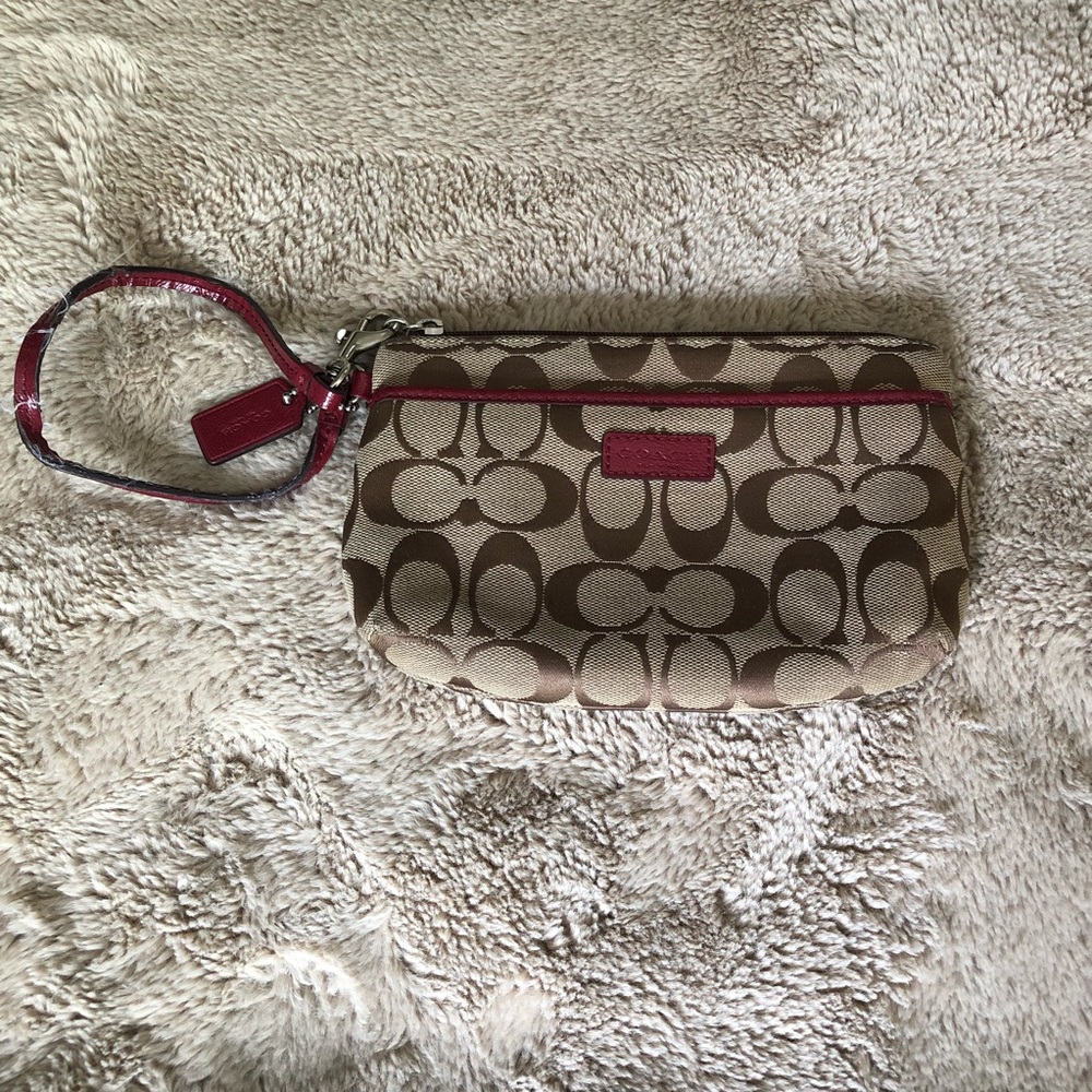 Coach Wristlet Clutch